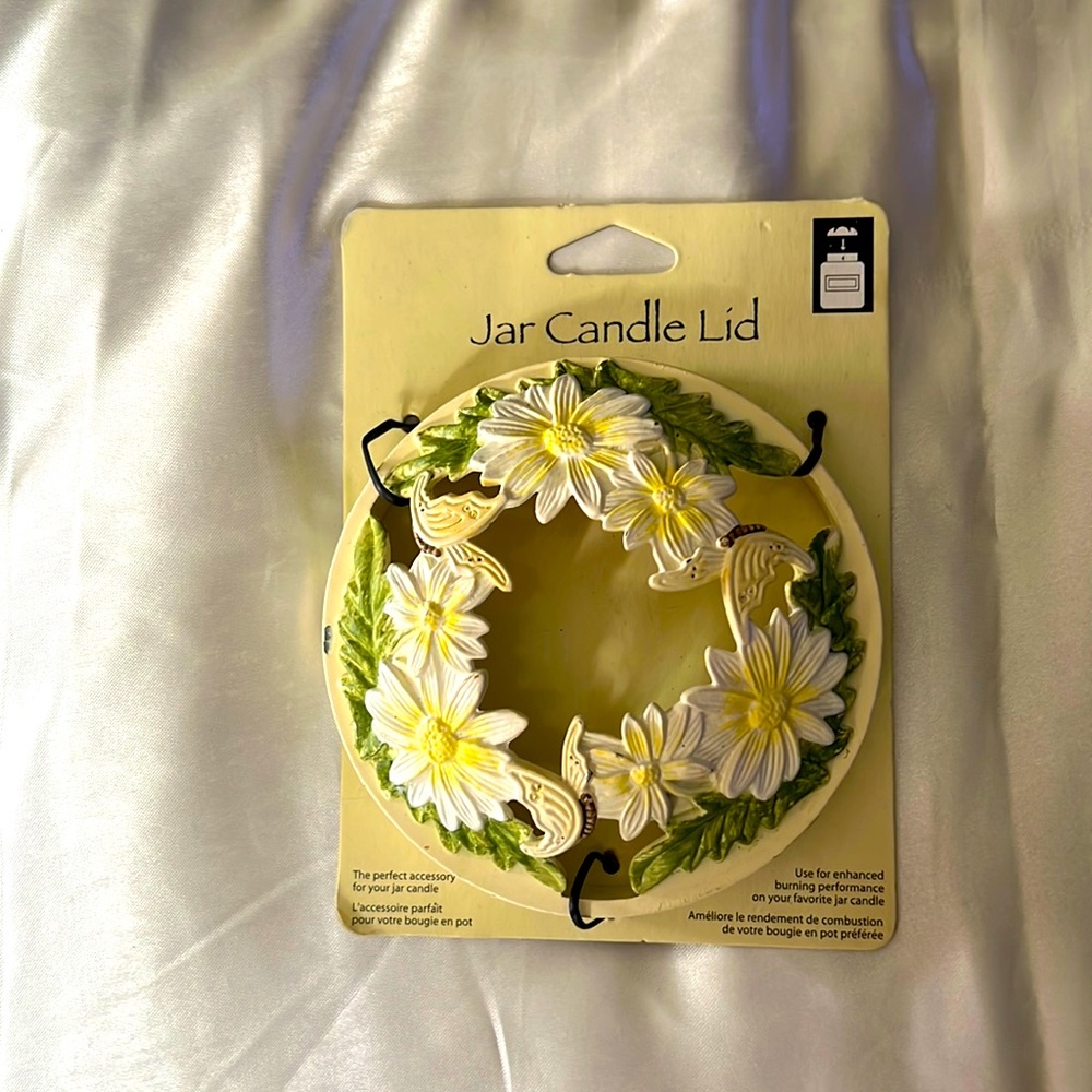 Jar candle lid for better performance from your scented candles